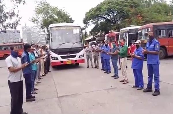 सातारच्या पठ्ठ्यांचा भीम पराक्रम, अपरिचित रस्ते, वादळाचा सामना, तरीही 44 मजुरांना एसटीने विक्रमी वेळेत प. बंगालपर्यंत पोहोचवलं