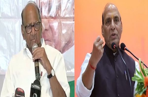 आमच्याकडे सर्कसमध्ये प्राणी आहेत, मात्र विदुषकाची कमी, राजनाथ सिंह यांच्या टीकेवर पवारांचं प्रत्युत्तर आमच्याकडे सर्कसमध्ये प्राणी आहेत, मात्र विदुषकाची कमी, राजनाथ सिंह यांच्या टीकेवर पवारांचं प्रत्युत्तर
