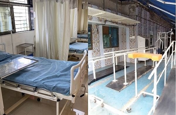 PHOTO : नवी मुंबईत दिव्यांगांकरिता राज्यातील पहिले कोव्हिड रुग्णालय