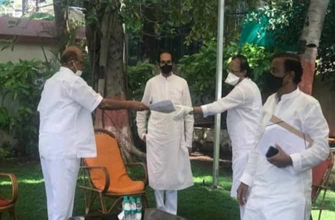 शरद पवार मुख्यमंत्री उद्धव ठाकरे यांची भेट, वादळग्रस्त कोकणाला उभं करण्यासाठी प्लॅन ठरला