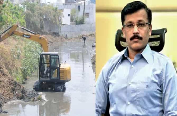 नागपूर पालिका आयुक्त तुकाराम मुढेंकडून लॉकडाऊनचा वेळ सार्थकी, पावसाळ्यापूर्वी नाल्यांची सफाई पूर्ण