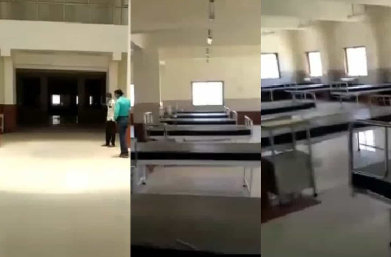 कोरोना लढ्यासाठी बीडचा प्लॅन बी तयार, 1365 रुग्णांवर उपचार करणारं भव्य कोरोना सेंटर सज्ज