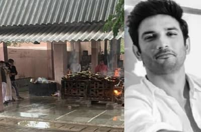 Sushant Singh Rajput Funeral | सुशांतसिंह राजपूत अनंतात विलीन, तुफान पावसात वडिलांकडून मुखाग्नी