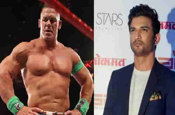 John Cena pays tribute to Sushant | सुशांतला श्रद्धांजली, जॉन सीनाची पोस्ट व्हायरल