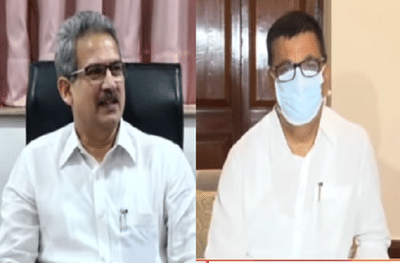 शिवसेना खासदार अनिल देसाई बाळासाहेब थोरातांच्या भेटीला, मुख्यमंत्र्यांच्या भेटीपूर्वीच नाराजी दूर करण्याचे प्रयत्न?