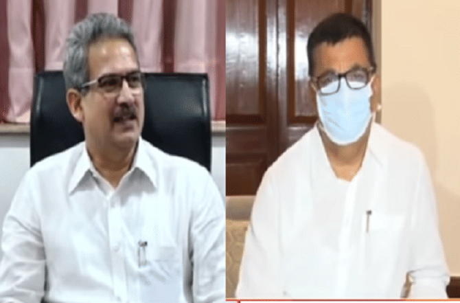 शिवसेना खासदार अनिल देसाई बाळासाहेब थोरातांच्या भेटीला, मुख्यमंत्र्यांच्या भेटीपूर्वीच नाराजी दूर करण्याचे प्रयत्न?