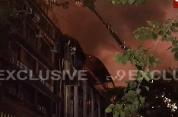 Raghuvanshi mills Fire | लोअर परेलच्या रघुवंशी मिलमधील आग पुन्हा भडकली