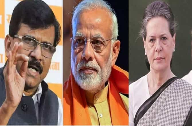 गलवान खोर्यात चीनची घुसखोरी, सरकार सोनिया-राहुल गांधींना उत्तर देण्यात व्यस्त : सामना