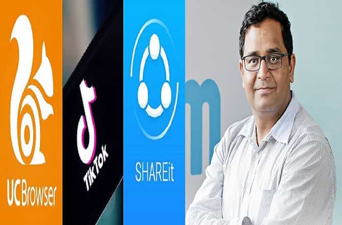चीनच्या 59 अॅप्सवर बंदी, Paytm चे संस्थापक विजय शेखर शर्मा म्हणतात...