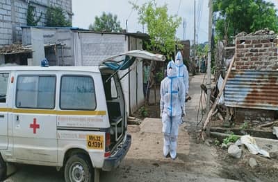Wardha Corona | कोरोनाचा संशय, मृतदेह स्वीकारण्यास कुटुंबाचा नकार, 3 तास मृतदेह पडून, प्रशासनाकडून अंत्यसंस्कार