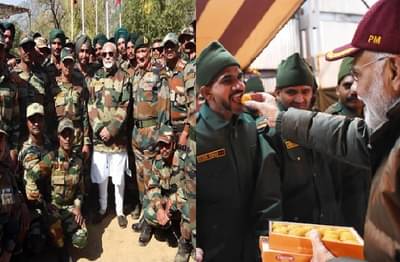 PM Modi in Leh | पंतप्रधान मोदींचा अचानक लेह दौरा, जवानांना सातवी सरप्राईझ भेट