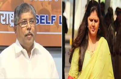 पंकजांनी महाराष्ट्रात वेळ देणं बरोबर नाही, ही तर केंद्राची इच्छा : चंद्रकांत पाटील