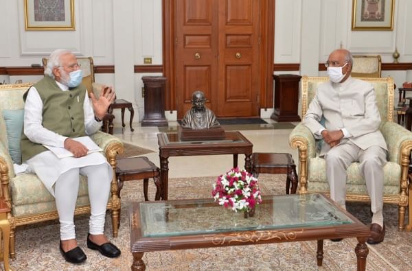 रामनाथ कोविंद यांच्या भेटीला पंतप्रधान मोदी, राष्ट्रपती भवनात अर्धा तास चर्चा