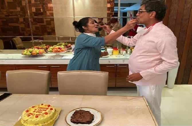 मिरा भाईंदरच्या कोरोनाग्रस्त आमदार गीता जैन यांचे बर्थडे सेलिब्रेशन