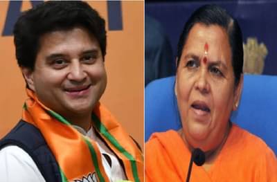 माधवराव नाही, ज्योतिरादित्य शिंदेंकडून आजीची अधुरी इच्छा पूर्ण : उमा भारती