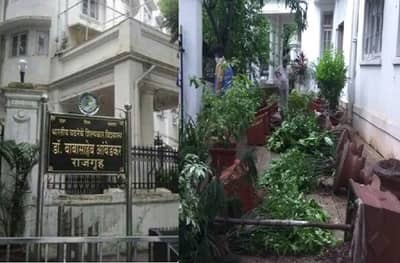 डॉ. बाबासाहेब आंबेडकर यांचे मुंबईतील निवासस्थान राजगृहवर तोडफोड