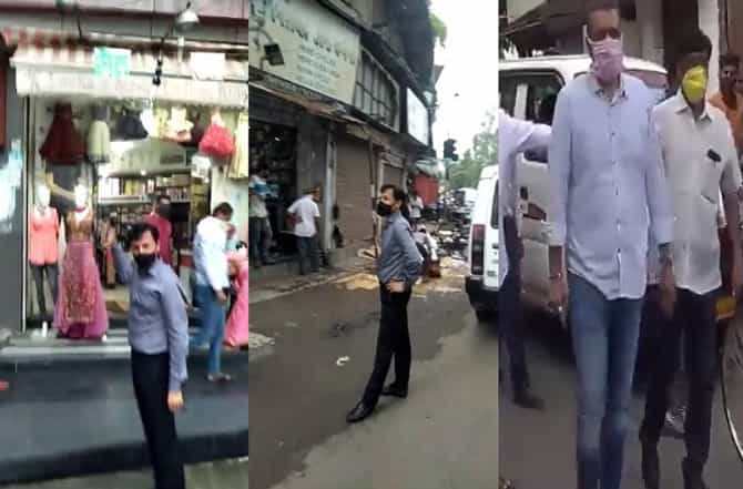 नागपूर आयुक्त तुकाराम मुंढेंपाठोपाठ महापौरही रस्त्यावर, नियम तोडणाऱ्यांचा फैसला ऑन द स्पॉट
