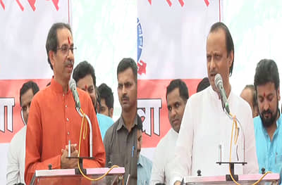 उद्धव ठाकरे आणि अजित पवार यांच्यात बैठक, रायगडच्या वादावर चर्चा, मात्र राज्यात एकत्र लढण्याच्या हालचाली