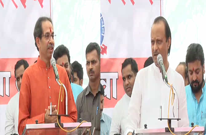 उद्धव ठाकरे आणि अजित पवार यांच्यात बैठक, रायगडच्या वादावर चर्चा, मात्र राज्यात एकत्र लढण्याच्या हालचाली