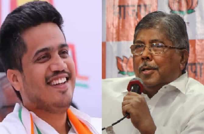 शिवसेनेत प्रवेश केला नाही म्हणजे झालं रोहित पवारांचा चंद्रकांत पाटलांना टोला