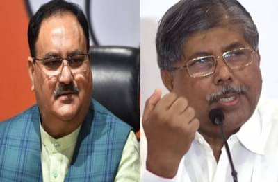 कार्यकारिणीच्या निवडीवरुन नाराज, भाजप कार्यकर्त्याची नड्डा-चंद्रकांत पाटलांना नोटीस