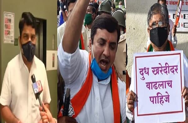 चंद्रकांत पाटील हे पुण्याचे, सुट्टीसाठी कोल्हापुरात येतात, तर काहींचं अस्तित्वासाठी आंदोलन : सतेज पाटील