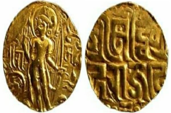 Rare Gold Coin Of Lord Rama | एका हातात धनुष्य, दुसऱ्या हातात बाण, 12 व्या शतकातील श्रीरामांचे दुर्मिळ सोन्याचे नाणे