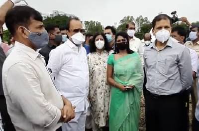 कामगार कुठले आहेत? महाराष्ट्राच्या कोणत्या भागातले? जम्बो कोव्हिड सेंटरच्या पाहणीवेळी अजित पवारांची विचारणा