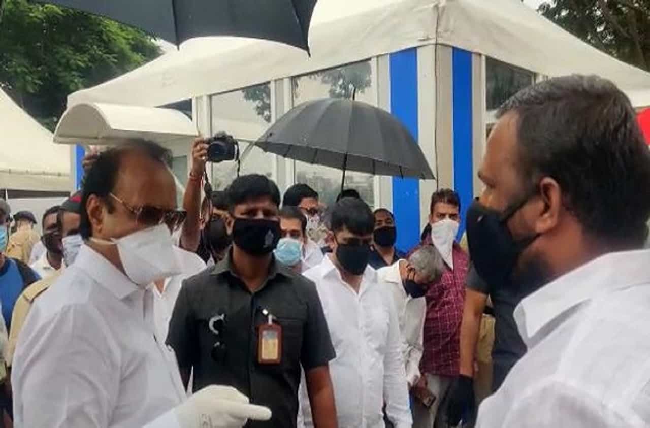 मग लांबून बोल ना, त्यांचं काय बाकीचं नाही, तुझं सांग पटकन, अजित पवारांनी मनसे नगरसेवकाला झापलं