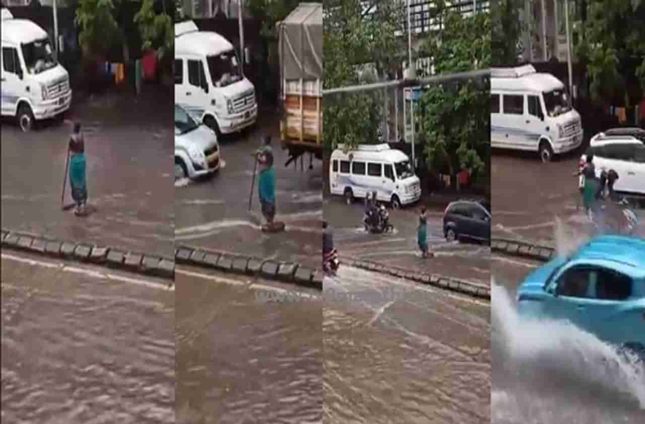 मुंबईच्या तुफानी पावसातील वॉरिअर, कांताबाईंचं प्रसंगावधान, सहा तास मॅनहोलजवळ थांबून वाहतुकीचं नियंत्रण