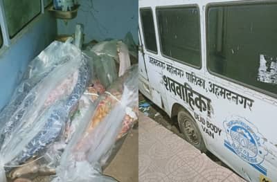 अहमदनगरमध्ये एकावर एक रचलेले 12 कोरोना रुग्णांचे मृतदेह, शिवसेना नगरसेवकाकडून व्हिडीओ जारी