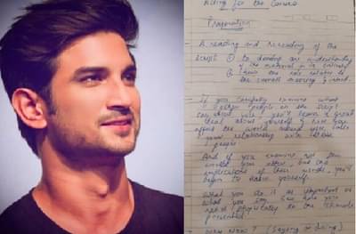 बहिणीला टीमची जबाबदारी ते हॉलिवूड पदार्पण, सुशांतच्या डायरीत 2020 चे प्लानिंग