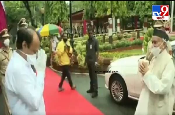 आपके राज्य में बिना आपके परमिशन आ गये, राज्यपालांचा अजितदादांना मिश्कील टोला