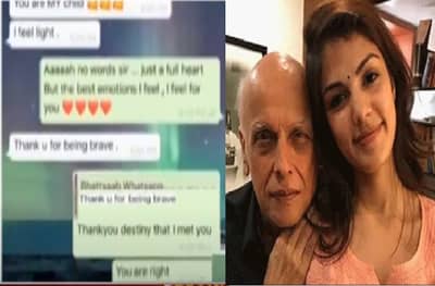 प्रख्यात दिग्दर्शक महेश भट्ट आणि रिया चक्रवर्तीचे कथित व्हॉट्सअ‍ॅप चॅट व्हायरल