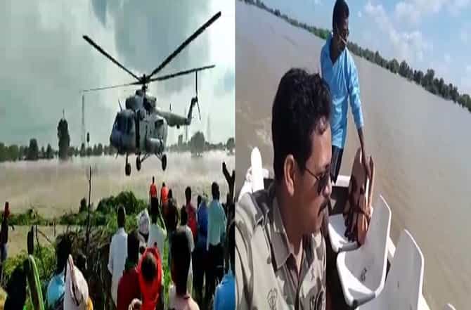Vidarbha Flood | चंद्रपुरातील लाडज गाव महापुराच्या विळख्यात, 1200 ग्रामस्थ रात्रभर पुराच्या छायेत