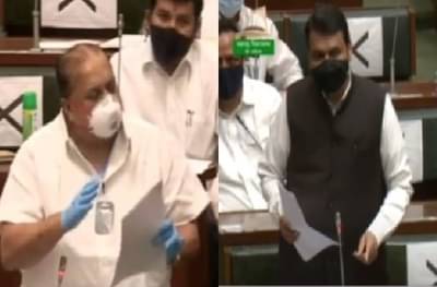 मुश्रीफांना प्रशासक नेमण्याची घाई, फडणवीसांचा जोरदार आक्षेप, ग्रामपंचायत सुधारणा विधेयक गदारोळात मंजूर