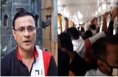 बसच्या गर्दीत नाही, पण रेल्वेत कोरोना होतो का? संदीप देशपांडेंचा ठाकरे सरकारला सवाल