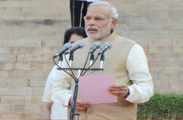 26 मे 2014 रोजी पहिल्यांदा आणि 30 मे 2019 रोजी दुसऱ्यांदा नरेंद्र मोदींनी भारताचे पंतप्रधान म्हणून शपथ घेतली. 