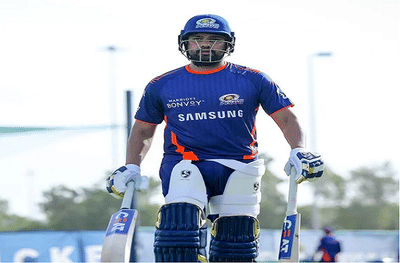 IPL 2020 : सलामीच्या सामन्यासाठी मुंबई इंडियन्स सज्ज, रोहित शर्माने उलगडलं रहस्य