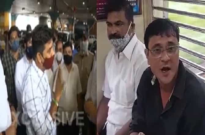 MNS Protest LIVE | पाच मिनिटं द्या, लोकल प्रवास करतो, मग गुन्हा दाखल करा : अविनाश जाधव
