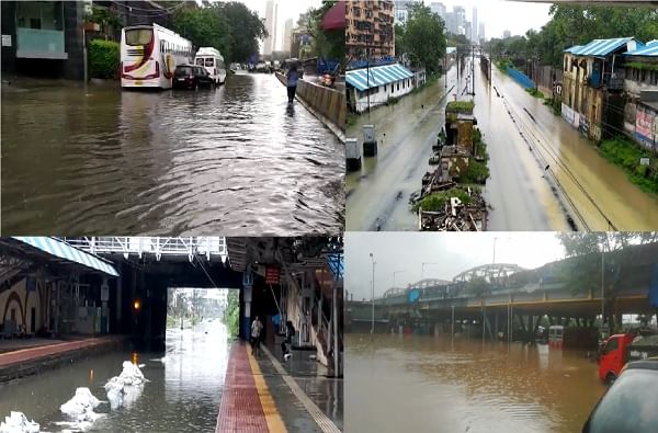 Mumbai Rains LIVE : नायर रुग्णालयात पावसाचे पाणी, अत्यावश्यक सेवा वगळता कार्यालयांना सुट्टी