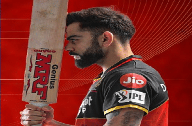 IPL 2O20, KXIP vs RCB : कर्णधार विराट कोहलीला दणका, भरावा लागणार 12 लाखांचा दंड
