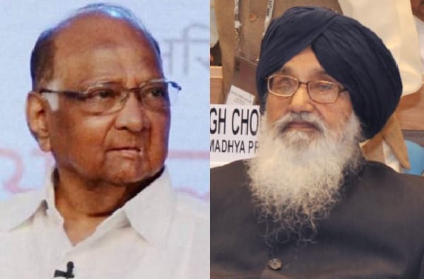 शेतकर्यांच्या समर्थनात एनडीएबाहेर पडल्याबद्दल आभार, शरद पवारांकडून अकाली दलाचे अभिनंदन