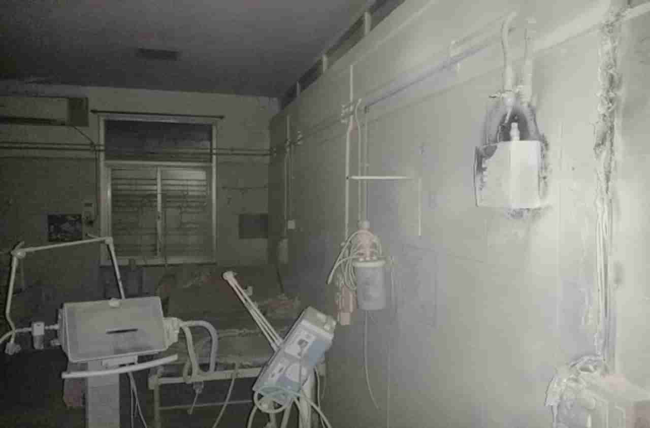 कोल्हापुरातील सीपीआर रुग्णालयाला पहाटे भीषण आग, दोघा रुग्णांच्या मृत्यूची भीती