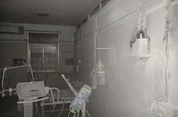 कोल्हापुरातील सीपीआर रुग्णालयाला पहाटे भीषण आग, दोघा रुग्णांच्या मृत्यूची भीती