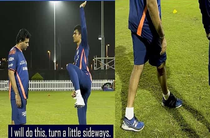 IPL 2020 | इट शूड बी असा पाय पडला पाहिजे, श्रीरामपूरच्या झहीरचे मुंबई इंडियन्सच्या गोलंदाजांना मराठीत धडे