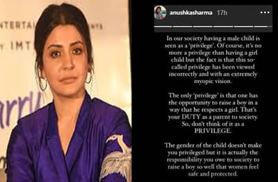 Anushka Sharma| पालकांनो, मुलांना स्त्रियांचा सन्मान करायला शिकवा, अनुष्का शर्माची संतप्त प्रतिक्रिया!