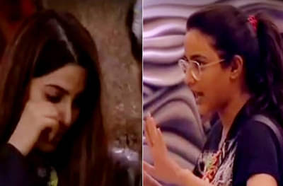 Bigg Boss 14 | पहिल्याच दिवशी बिग बॉसच्या घरात वाद, जास्मीन भसीन-निक्की तंबोलीमध्ये शाब्दिक चकमक