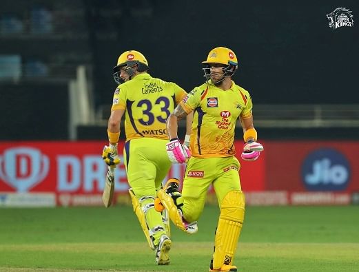 KXIP vs CSK ​: वॉटसन आणि डू प्लेसिसने रचली IPL इतिहासातील सर्वात मोठी पार्टनरशीप