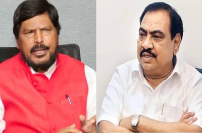 खडसेंना राष्ट्रवादीत मंत्रिपद मिळेल, पण त्यांच्यासोबत कोणीच जाणार नाही; आठवलेंचा दावा